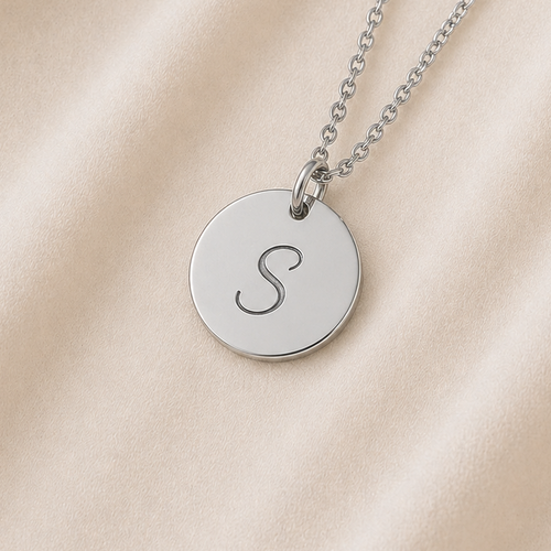 Egy jel – Gravírozott monogram medál